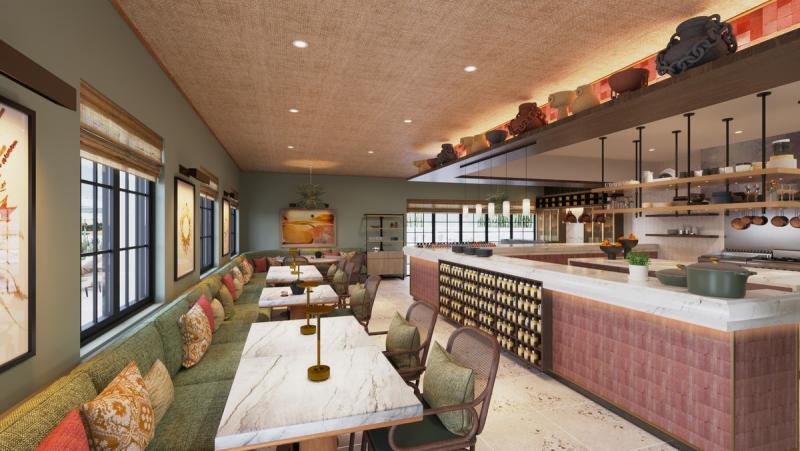 Ora Café_Indoor-outdoor dining beneath tree canopies_JW Marriott Scottsdale Camelback Inn Resort & Spa