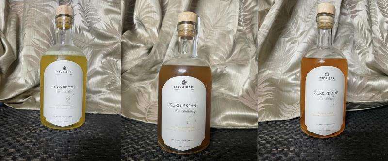 luxmi zero proof cold tea beverage