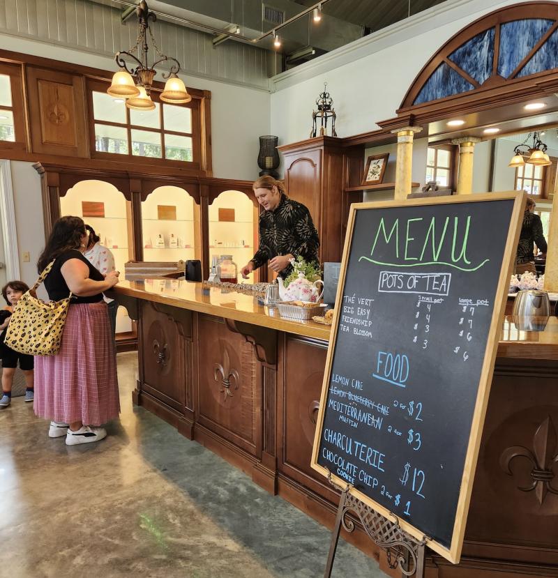 fleur de lis tea company tea room