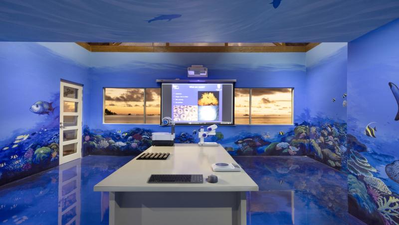 The newly expanded Our Marine Lab_Banyan Tree Vabbinfaru