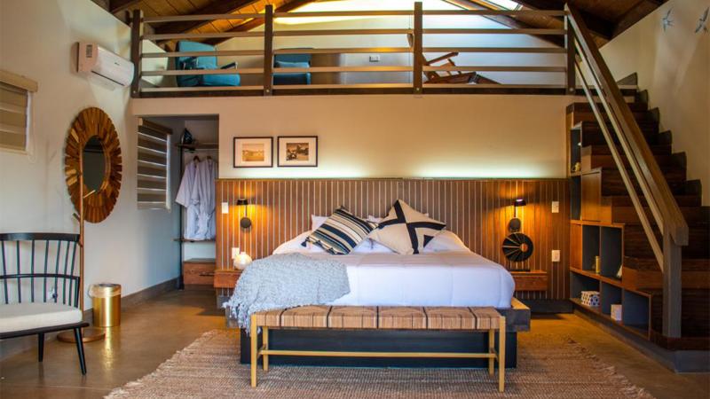 Villa Interior with Loft