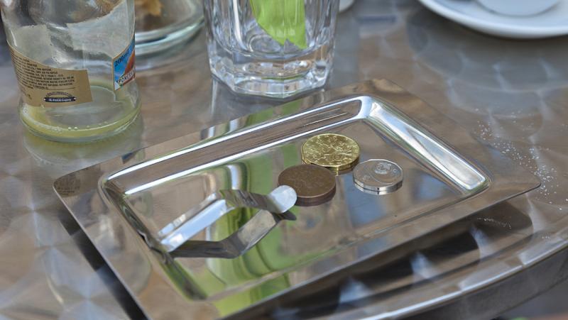 Coins for tipping
