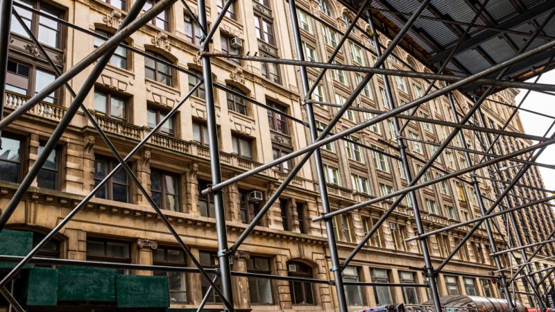 New York scaffolding