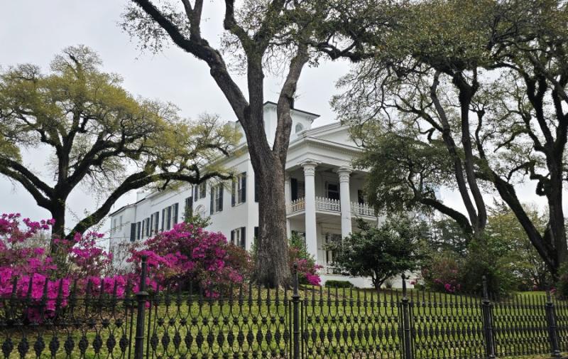 A carriage ride through Natchez reveals incredible historic sites including Stanton Hall.