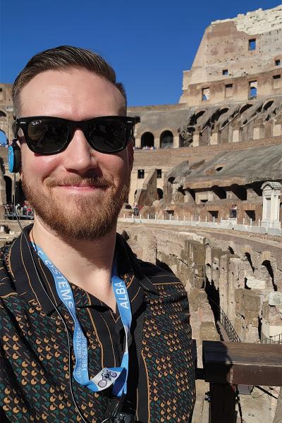 Matt Turner in Italy