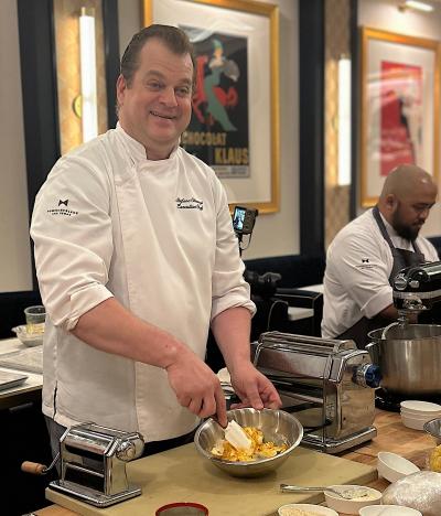 Chef Stefano, Fontainebleau LV executive chef