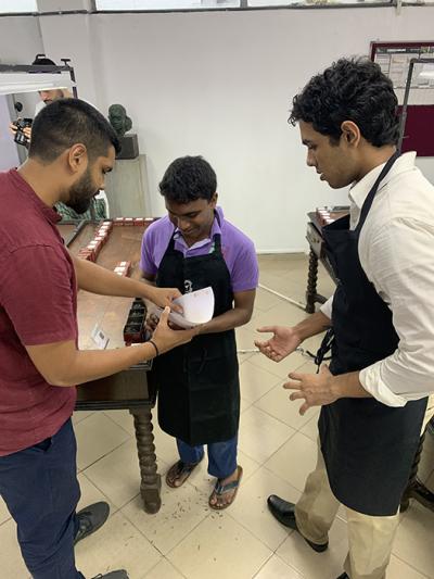 tea education for the blind