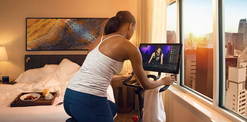 WestinWorkout Peloton Room