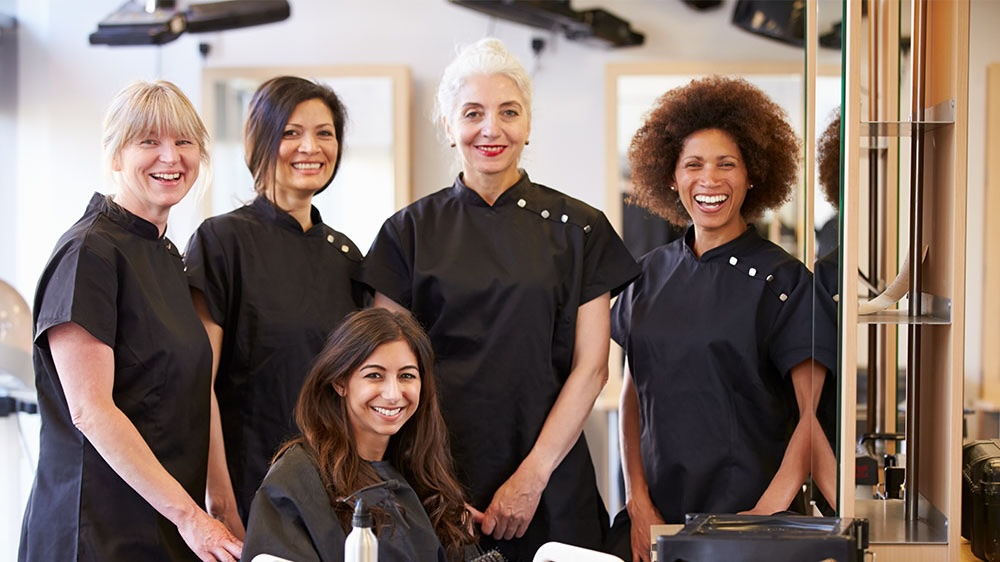 For happy salon clients start with a happy team