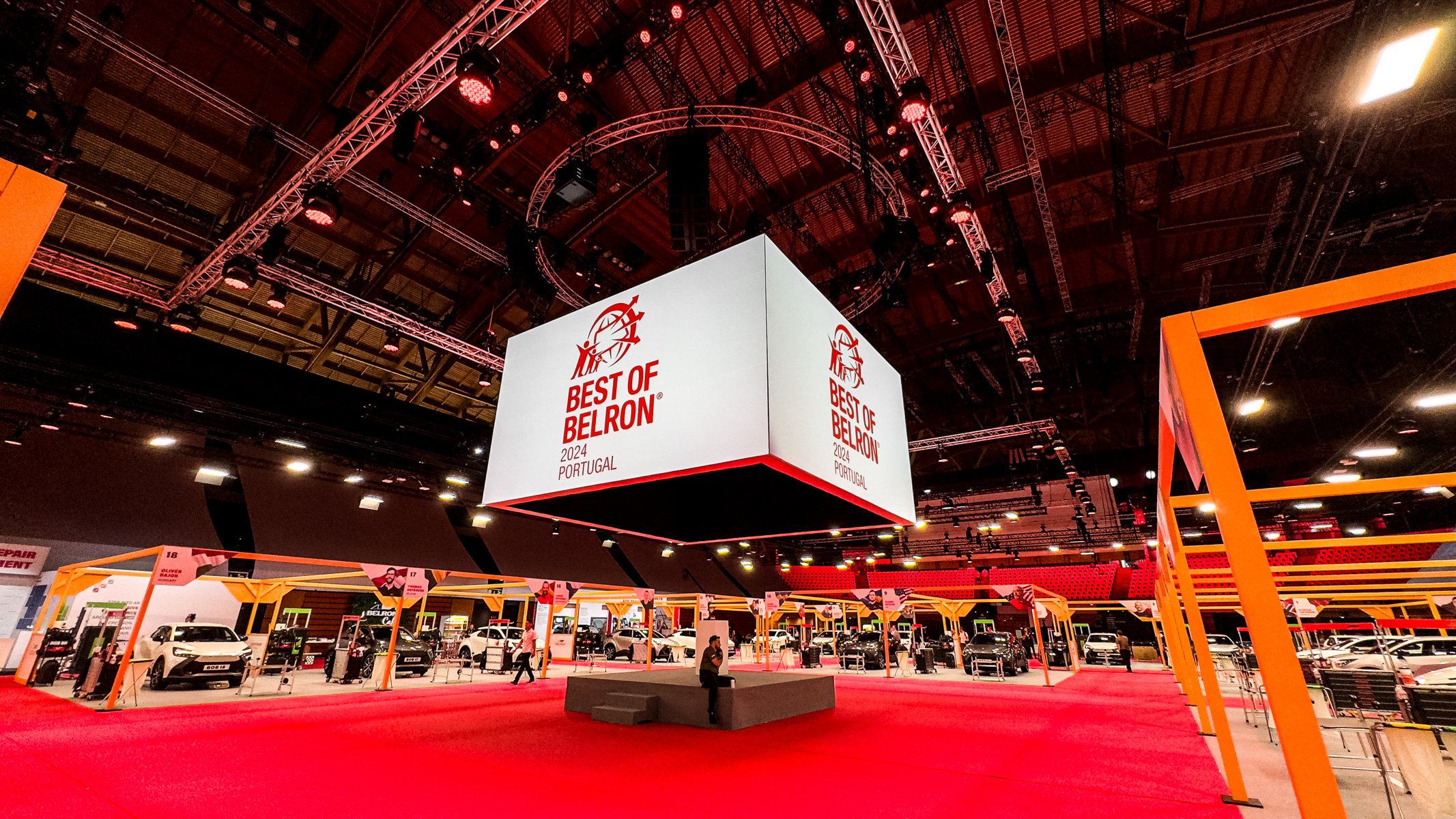 MEO Arena the largest indoor venue in Portugal entrusted Europalco to transform its space for a major event hosted by B
