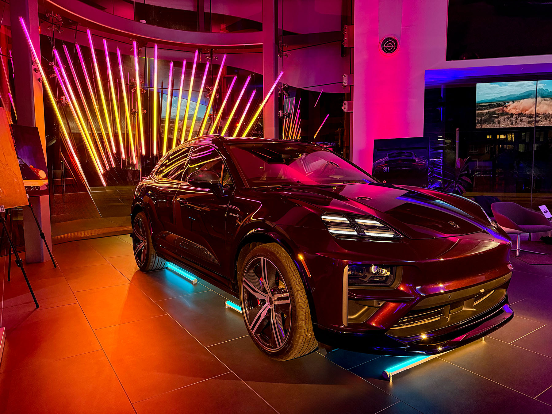 Astera for Porsche Macan Electric Reveal