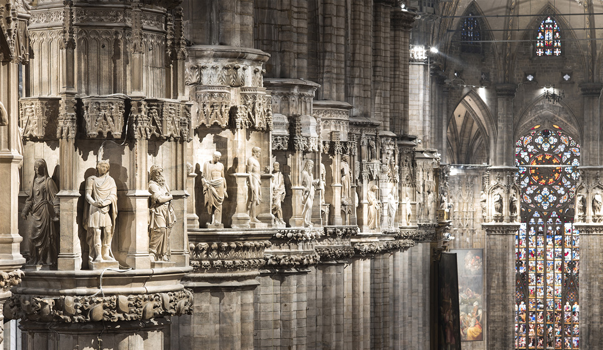 Some capitals in the cathedral