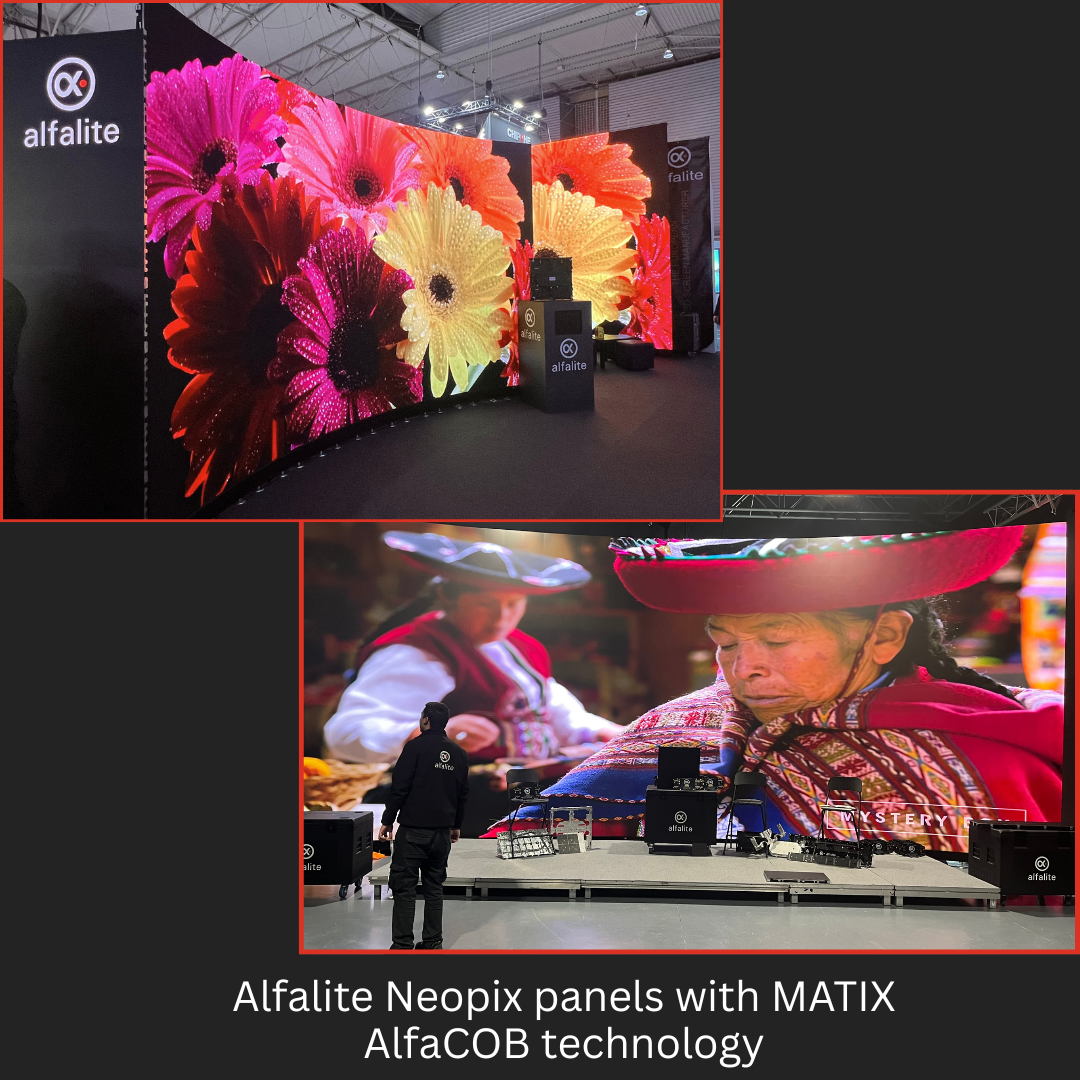 Neopix displays from Alfalite