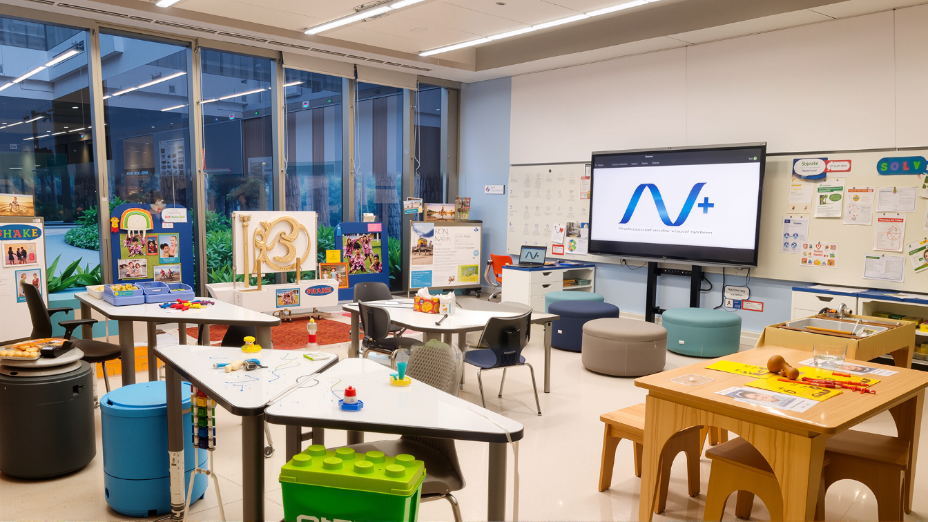 Dwight School Hanoi Classroom with AMX and Soundcraft Solutions