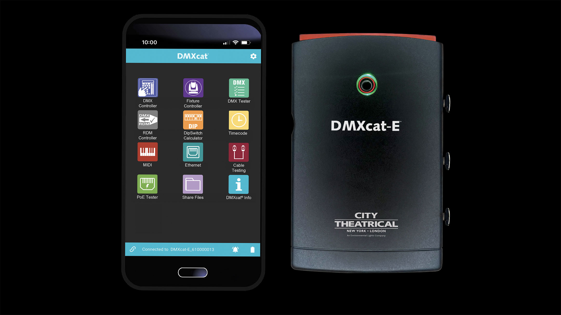 City Theatricals DMXcat app was updated on February 27 2025 to enhance the DMXcat-E user experience