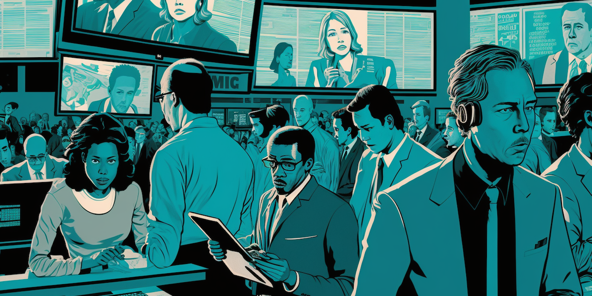 News room