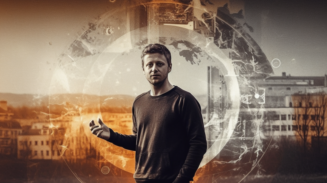 Nabil Lawrence Souli CEO UBiqube Art via Souli and Midjourney for Silverlinings