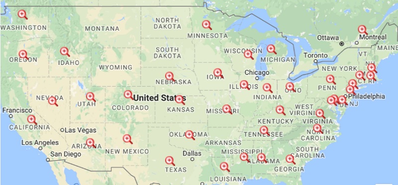 cogent service map Cogent