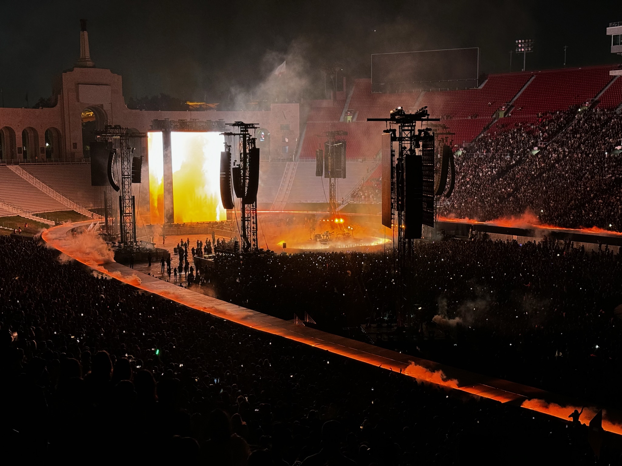 Fred Again plays the LA Coliseum