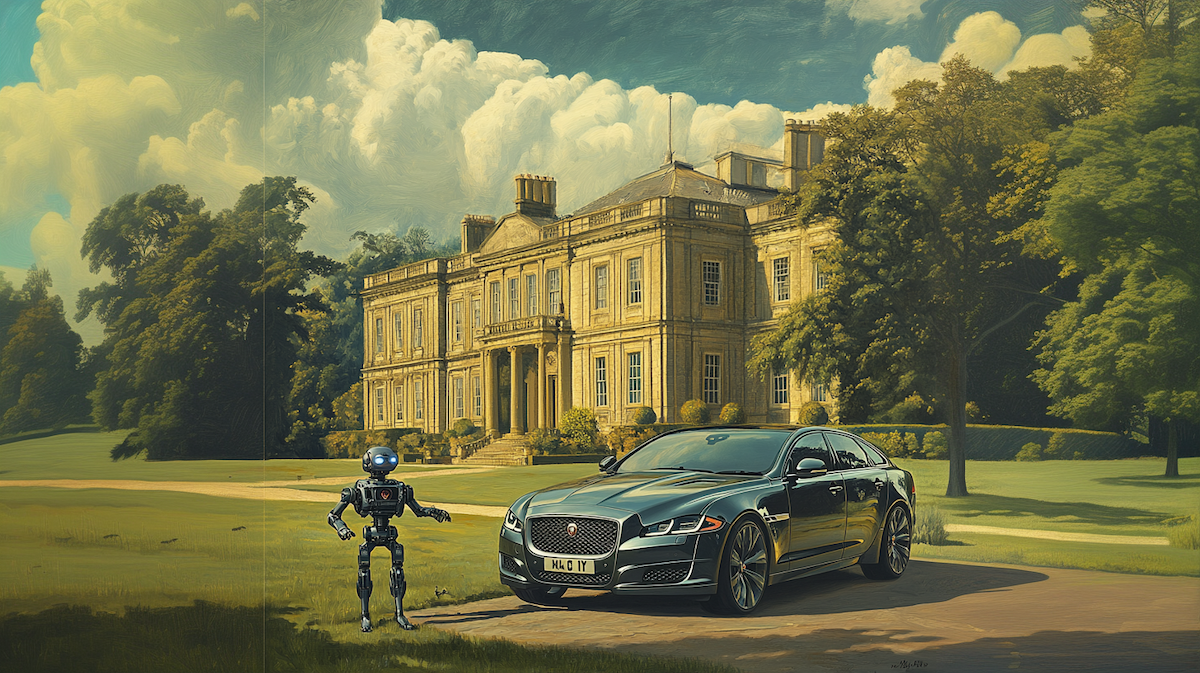 Jaguar Land Rover robot private 5G automotive
