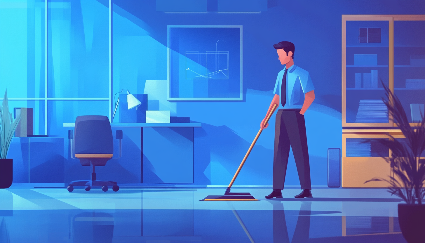 clean up