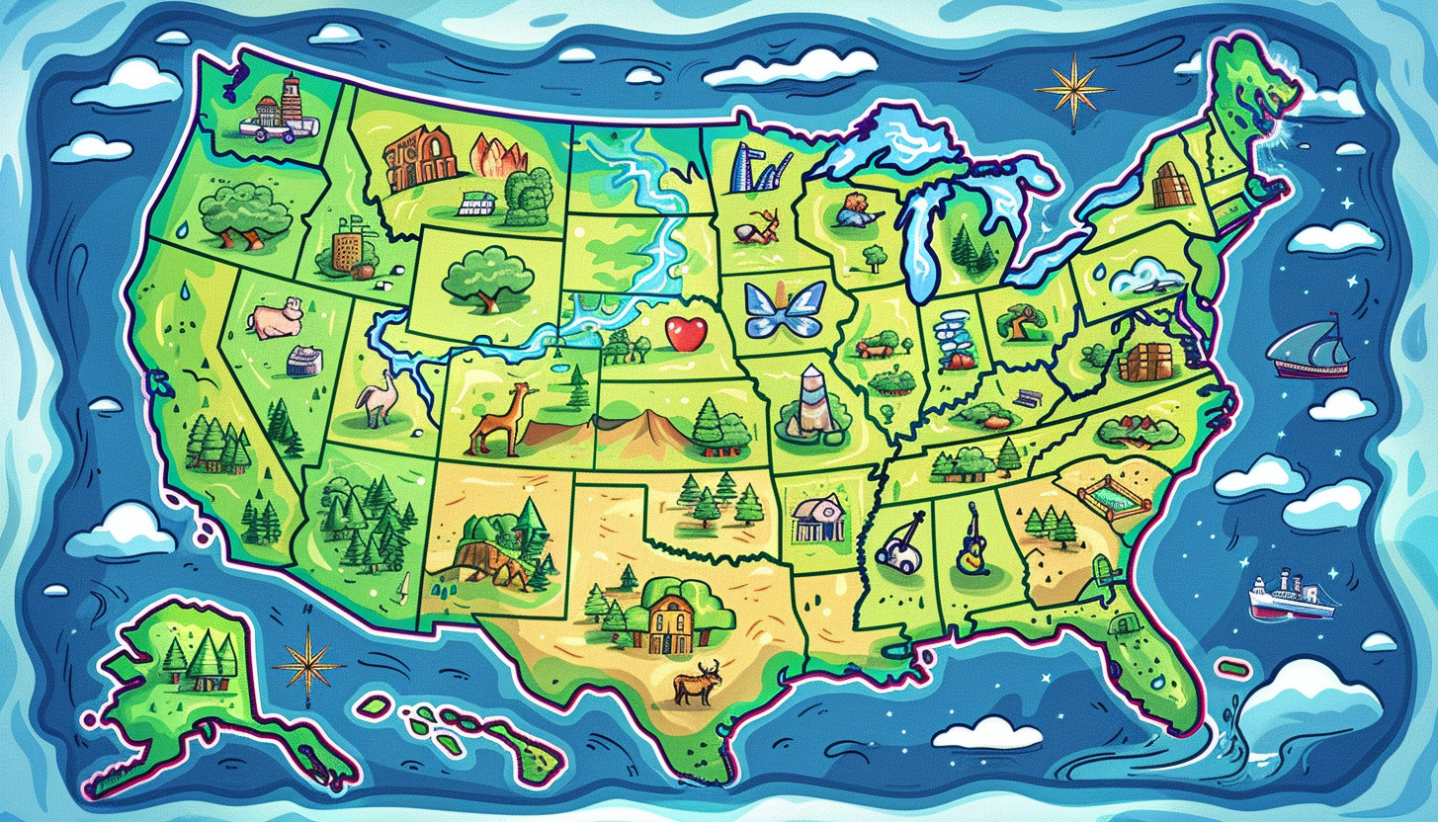 US map