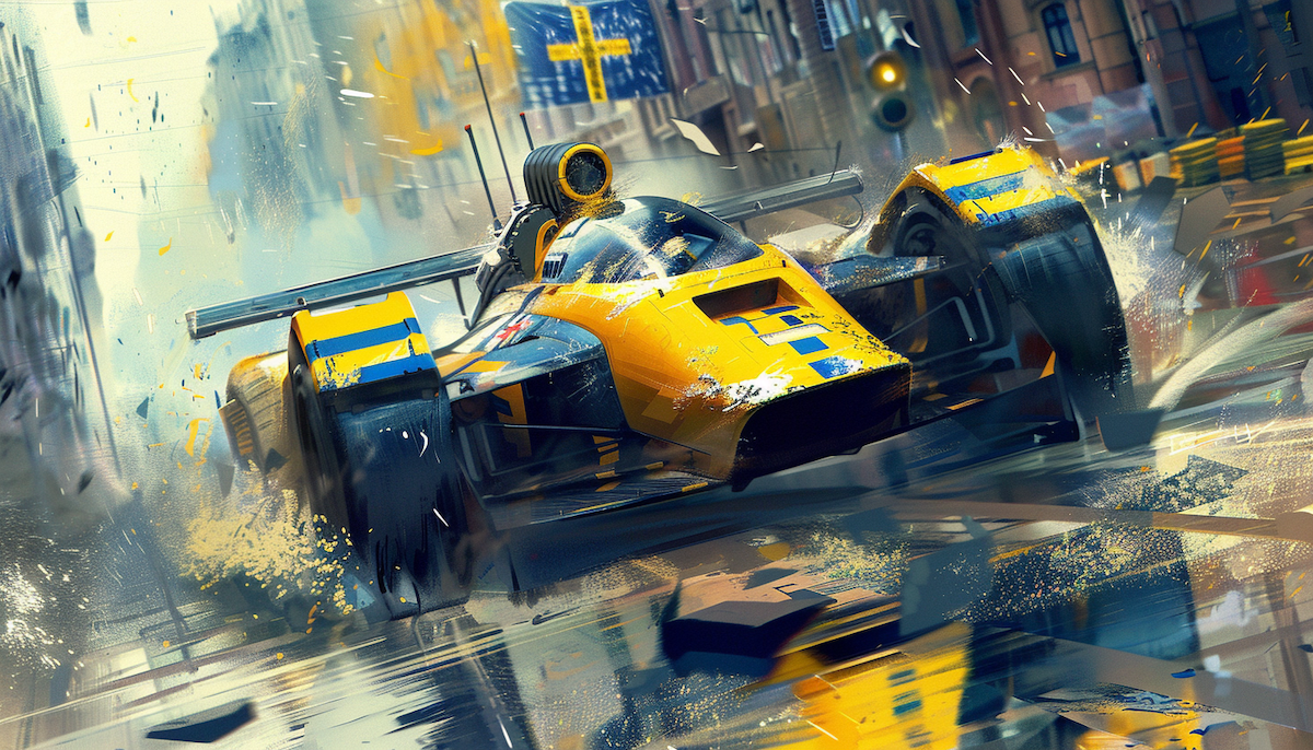 Sweden racecar digitalization robot