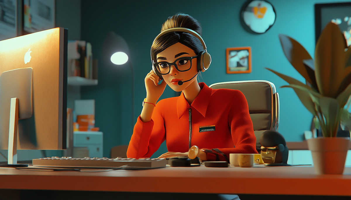 Digital human customer service rep 
