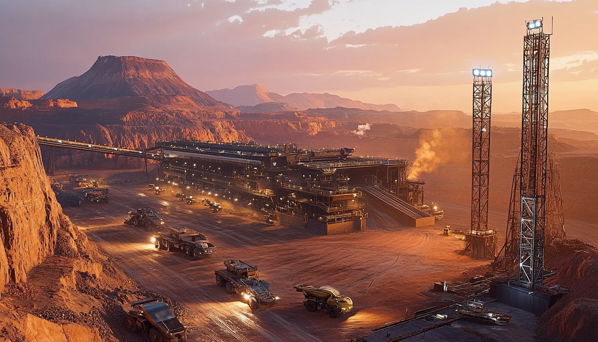 iron ore mine 6G private 5G
