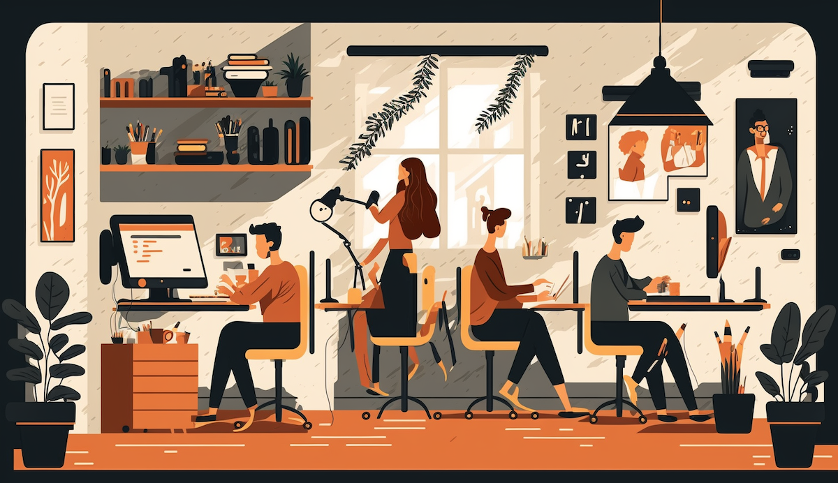 office work enterprise network