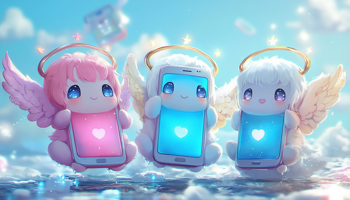 mobile phones angels halo saving grace