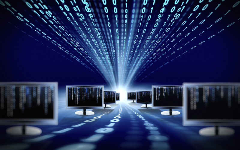 Digital Binary Monitors Image iStockPhoto