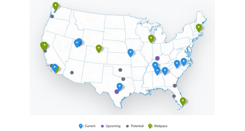 Google Fiber coverage map Google Fiber