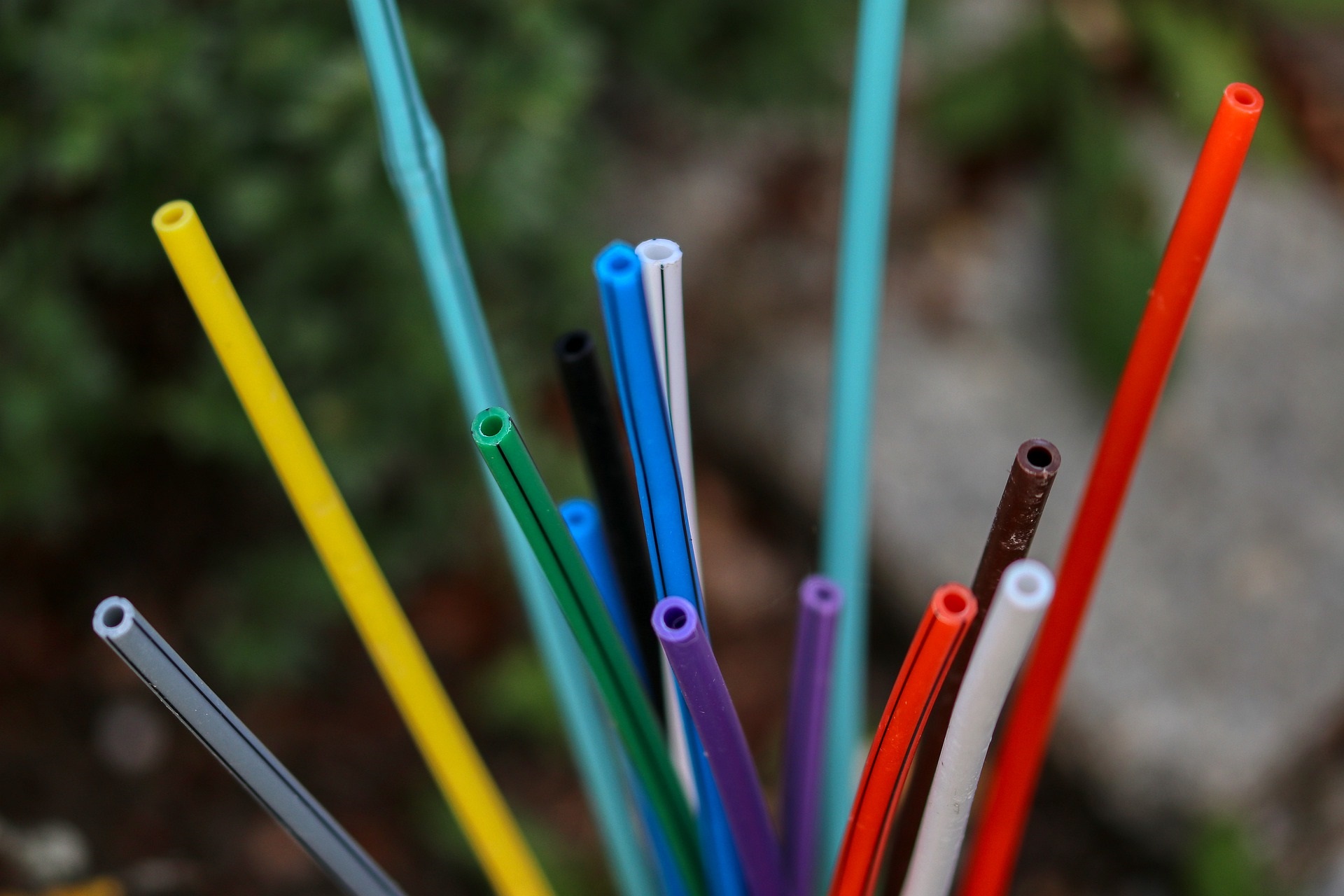 fiber optic strands