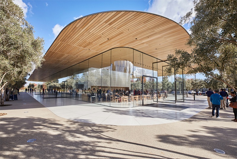 Apple visitor center