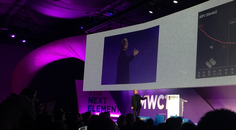SoftBank Masayoshi Son at Mobile World Congress 2017