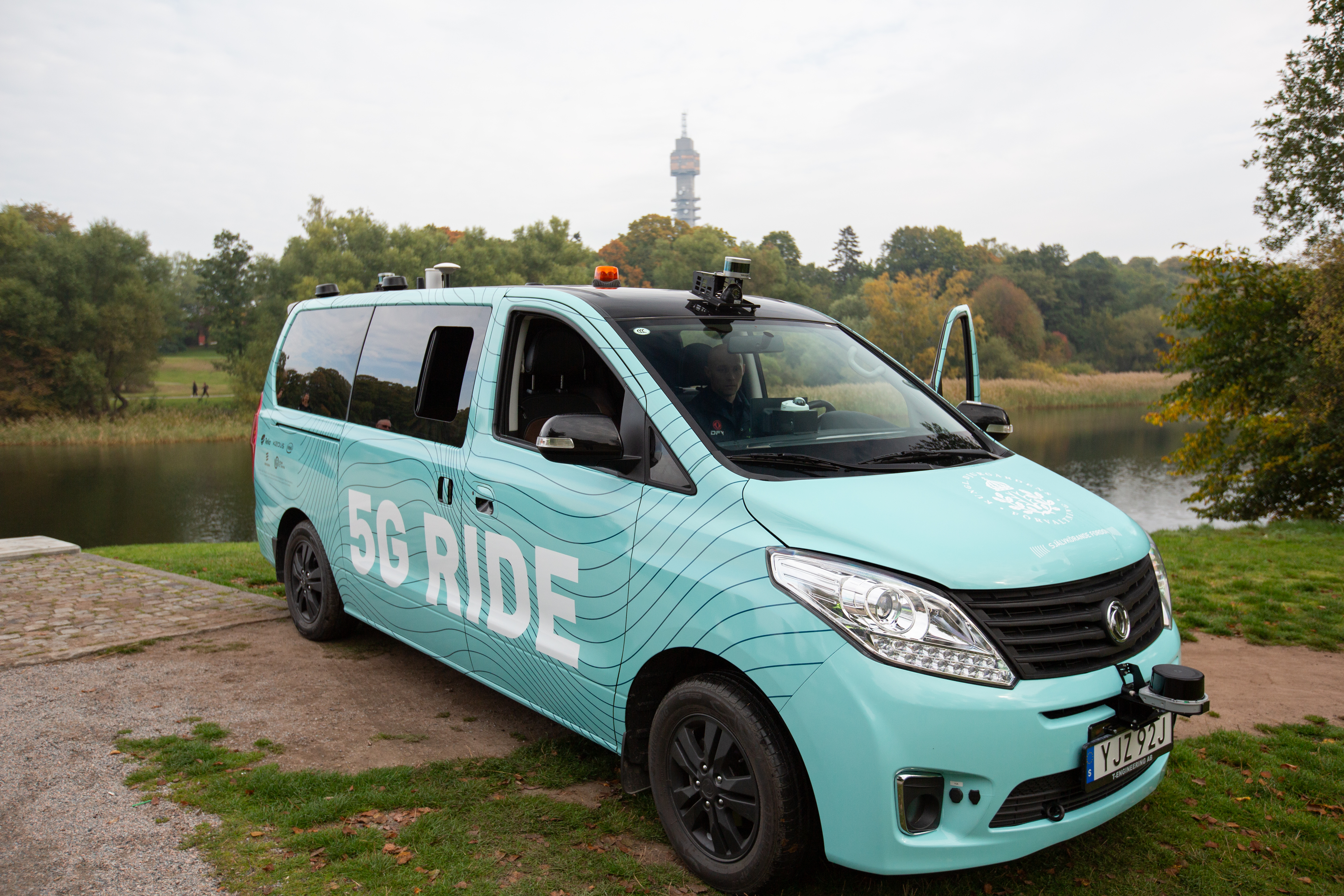 Telia Ericsson 5G minibus