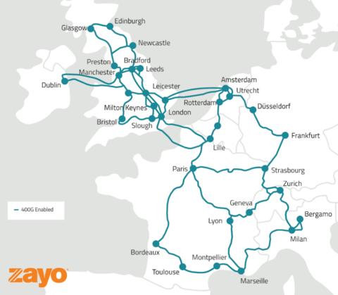 Zayo Europe 400G