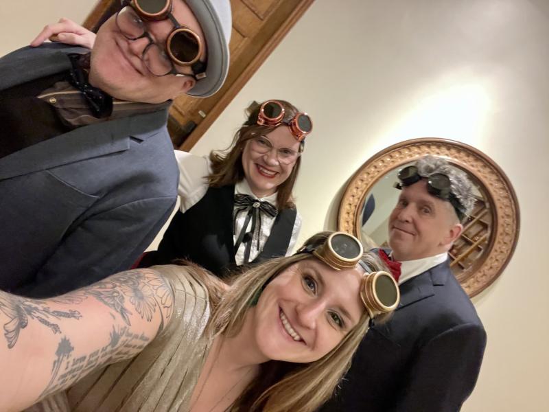 Silverlinings team with goggles