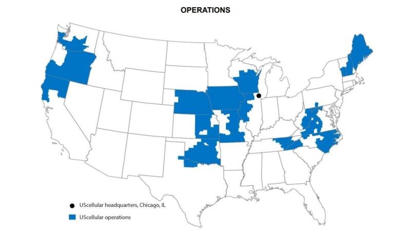 UScellular regions