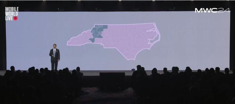 Carolina West Wireless map