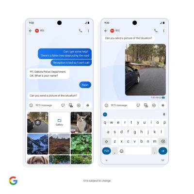 Google messages emergency