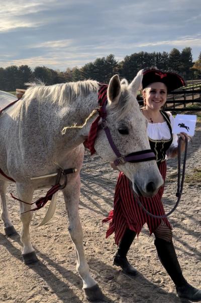Diana horse halloween costume contest