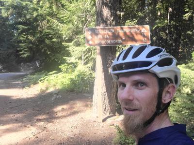 Chris Wright cycling
