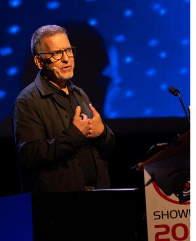 Willie Williams presents at Showlight 2025