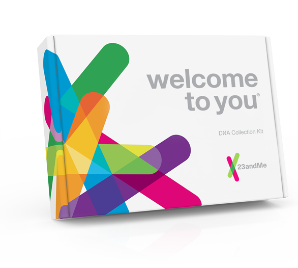 23andMe spit kit