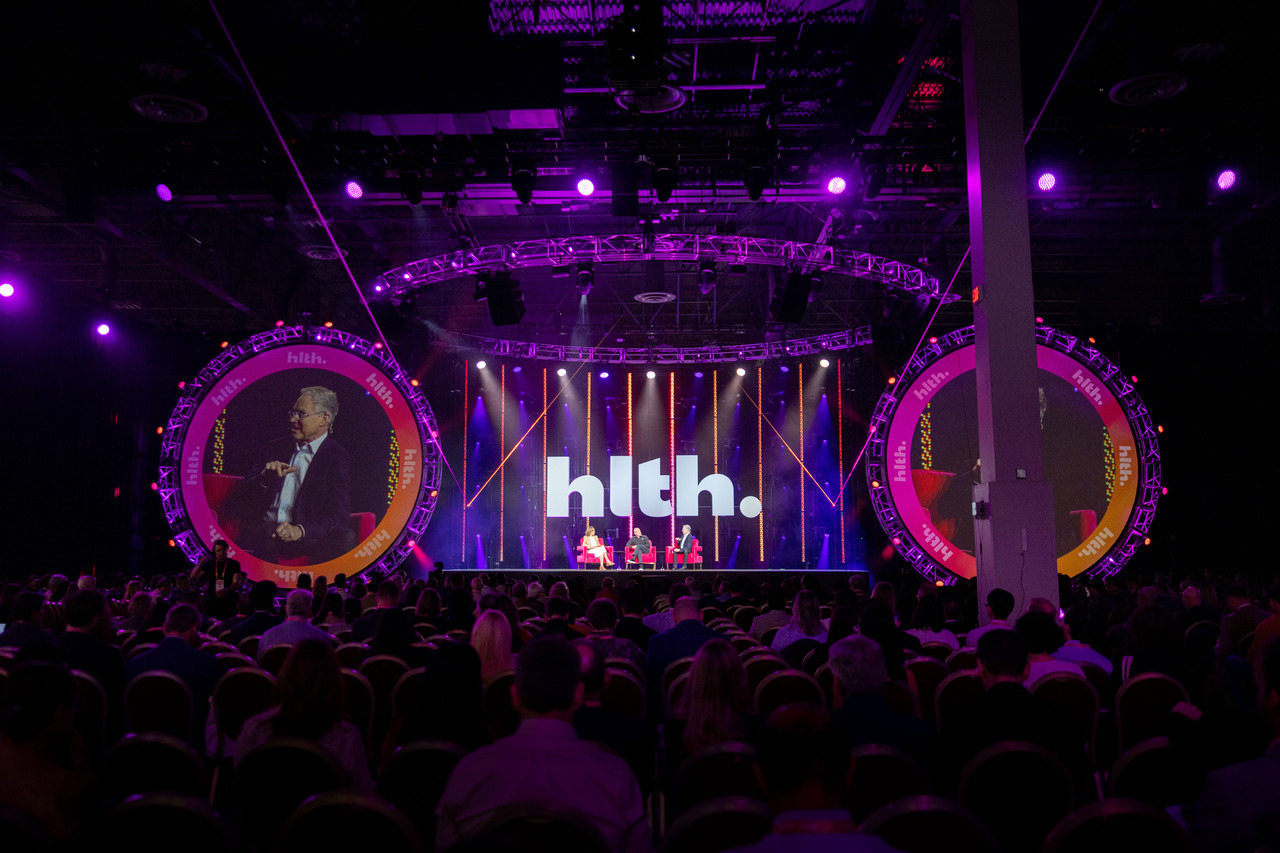 stage at HLTH 2024