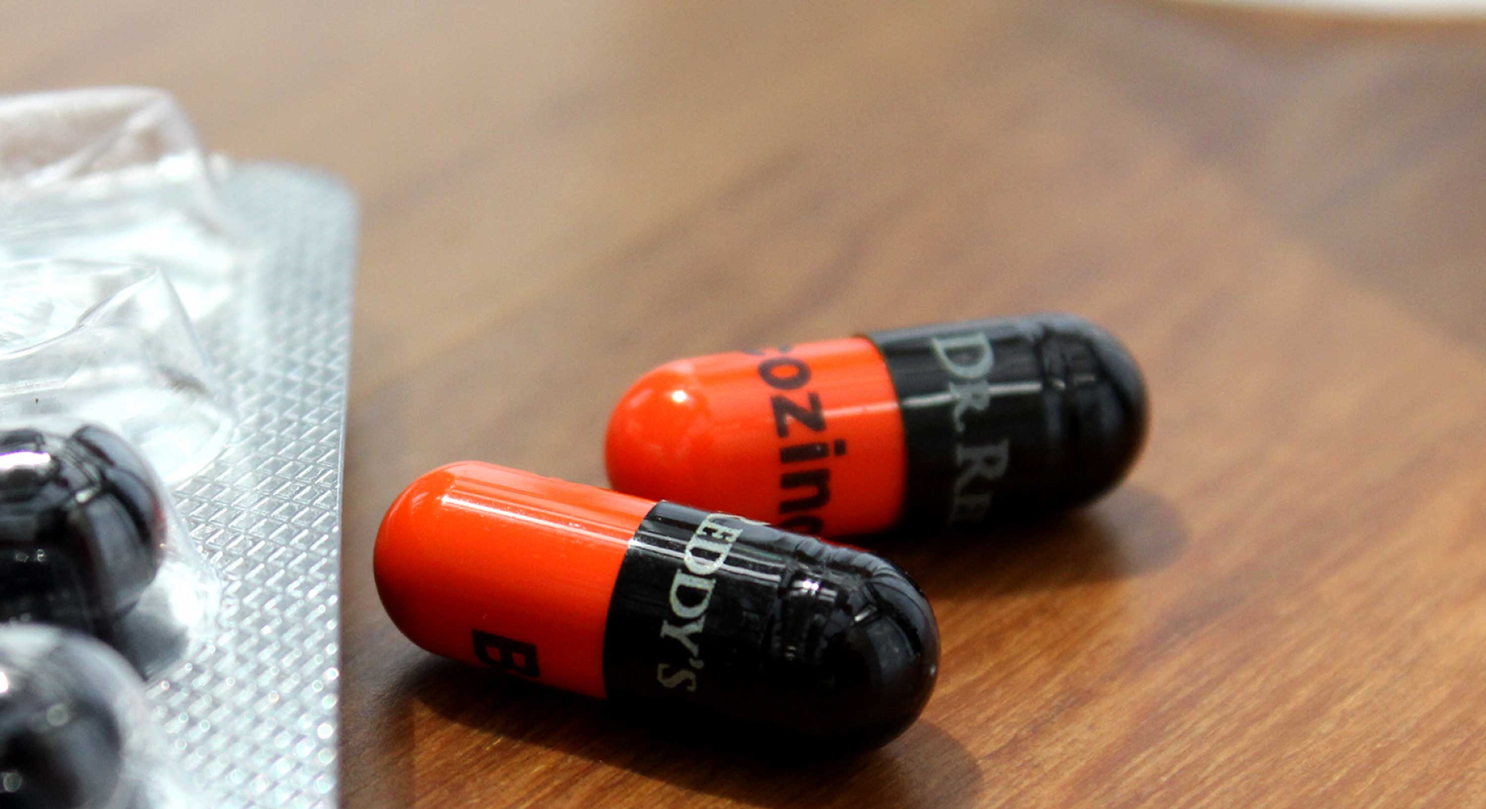 Dr Reddys logo on capsules