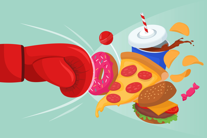 unhealthy processed food