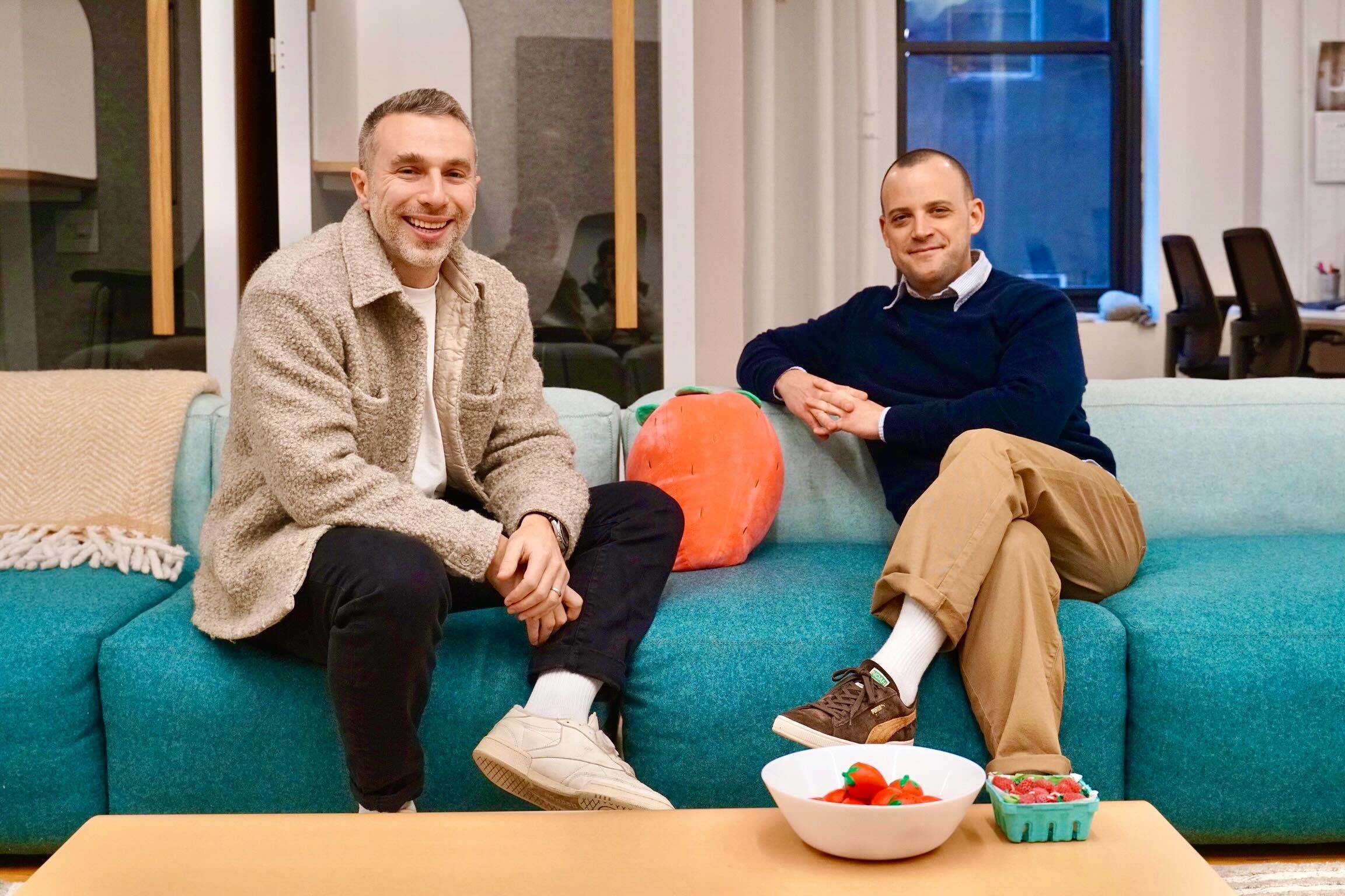 Berry Street CEO Noah Kotlove left and Jesse Rose CPOCTO